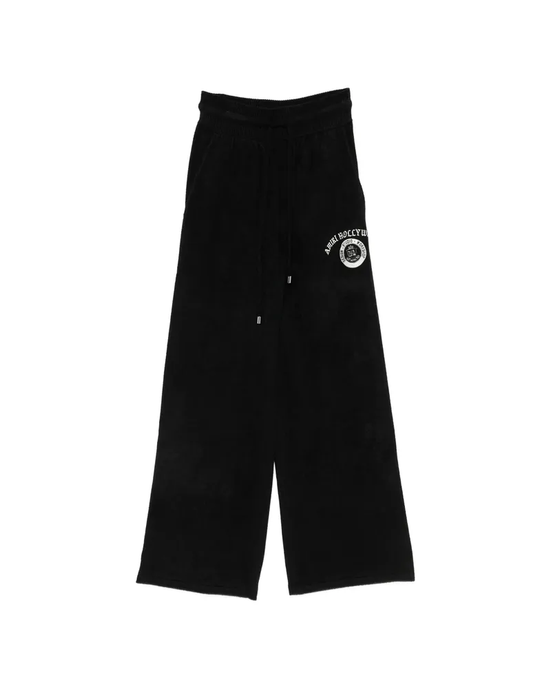 Amiri Wide-leg Track Pants Black