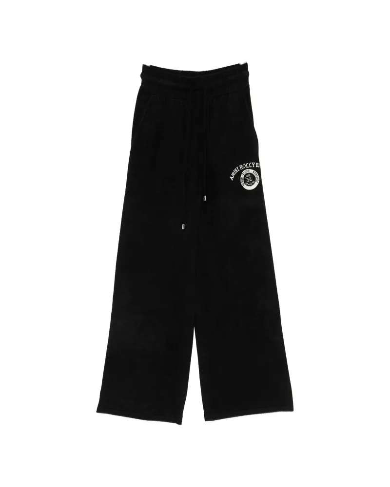 Amiri Wide-leg Track Pants Black