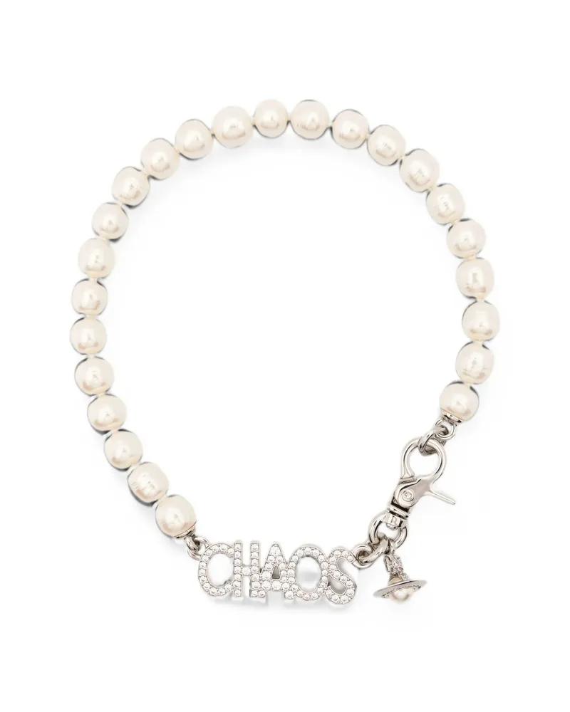 Vivienne Westwood Chaos Necklace Silver