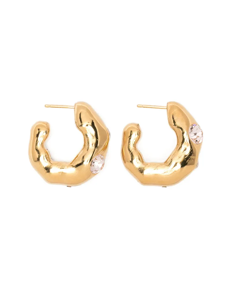 forte_forte Post-back Fastening Earrings Gold