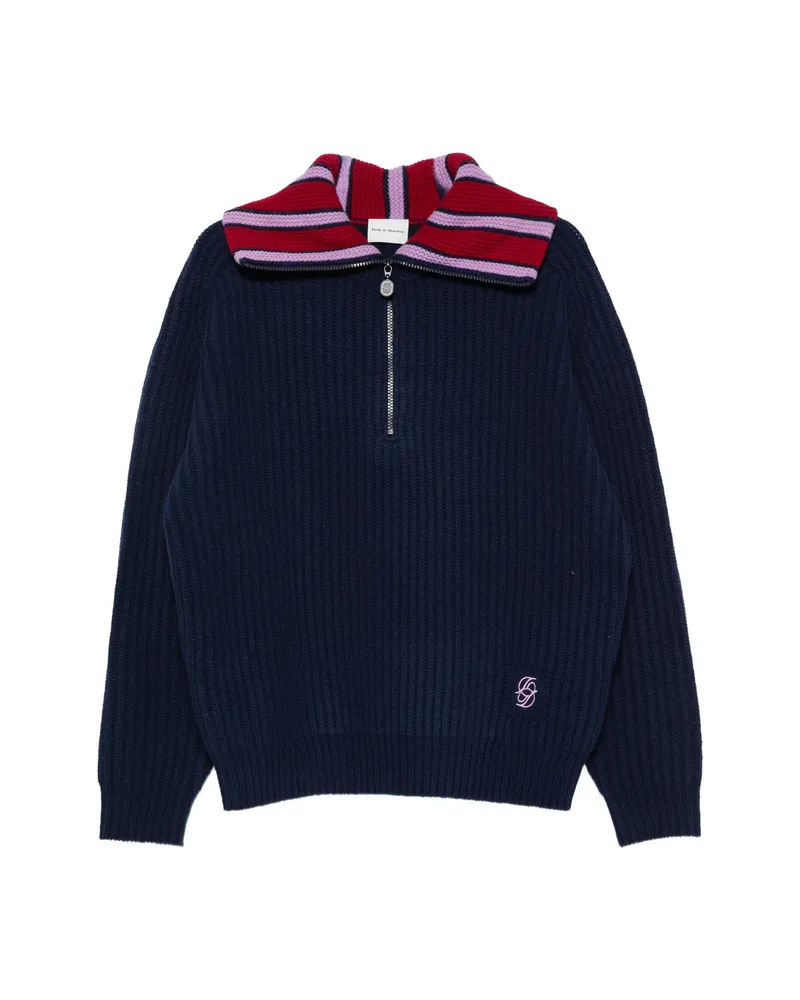 Drôle de Monsieur Sweaters And Knitwear Blue