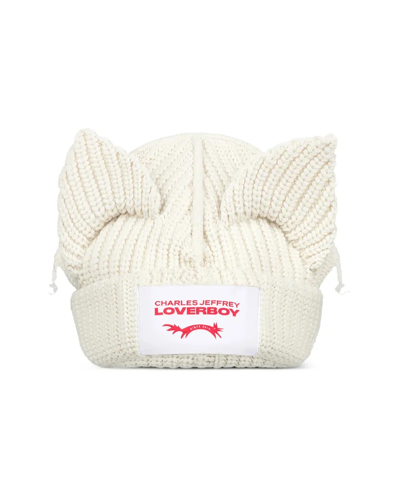 Charles Jeffrey Loverboy Ears Beanie Neutrals