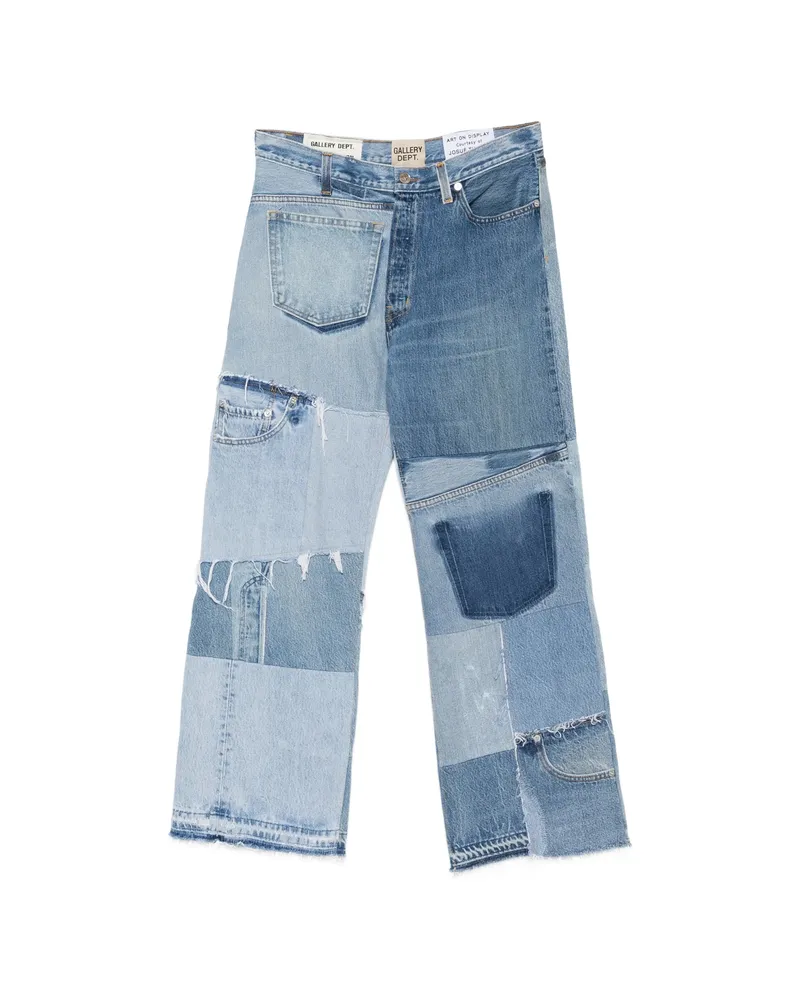 GALLERY DEPT. Frayed-hem Jeans Blue