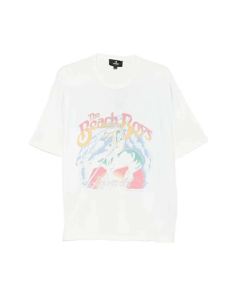 REPRESENT Graphic-print T-shirt Blue