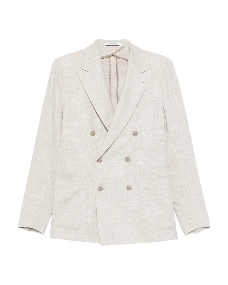 Tagliatore Double-breasted Blazer Neutrals