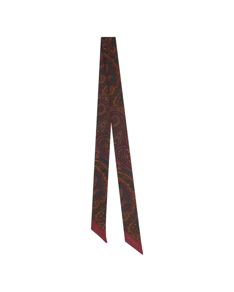 Etro Silk Paisleyina With Arnica By Etro Motif Brown