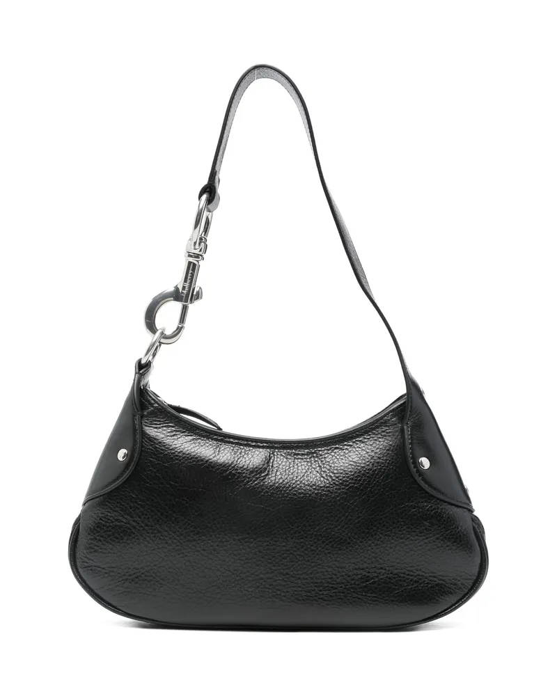 Mulberry Rivet-detail Leather Shoulder Bag Black