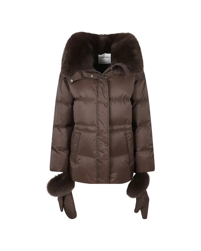 Yves Salomon Yves Salomon Coats Brown