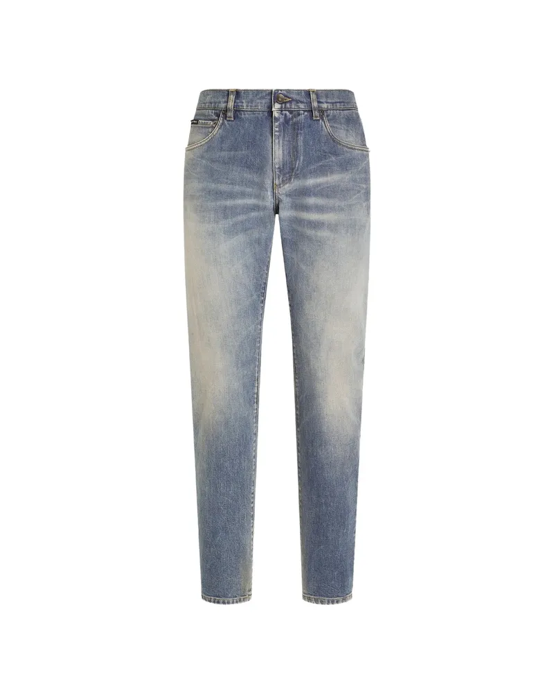 Dolce & Gabbana Denim Trousers Blue