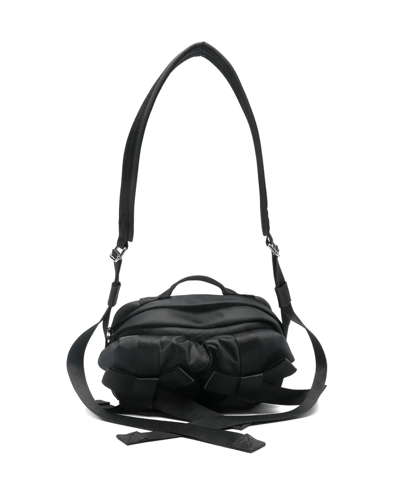 Simone Rocha Woven Crossbody Bag Black