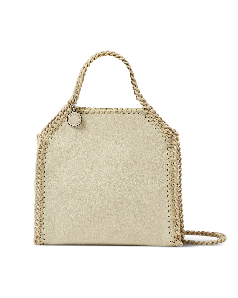 Stella McCartney Tiny Falabella Chain-trim Mini Bag Neutrals