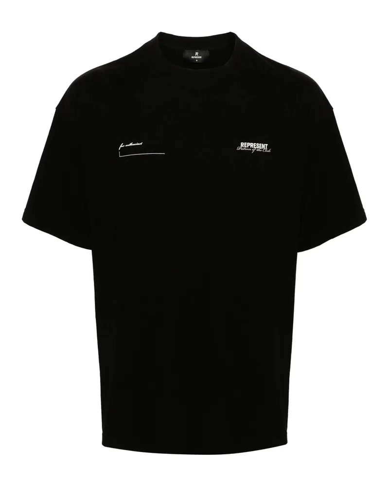 REPRESENT Patron Of The Club Cotton T-shirt Black