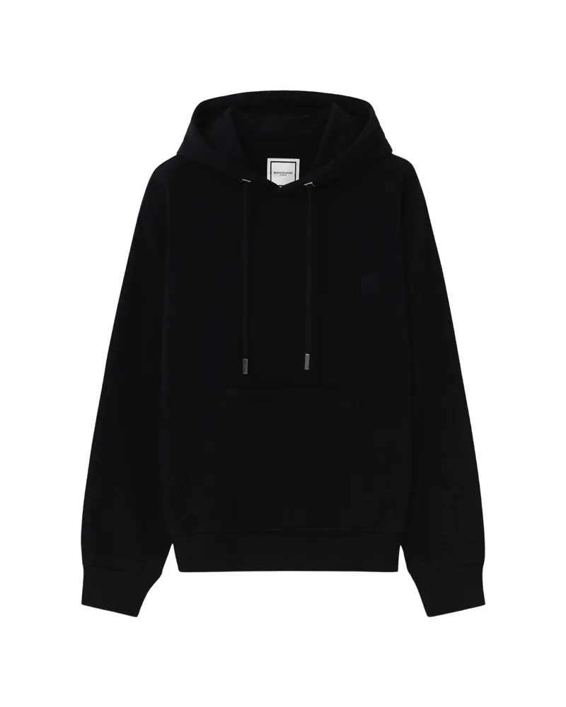 Wooyoungmi Floral Print Hoodie Black