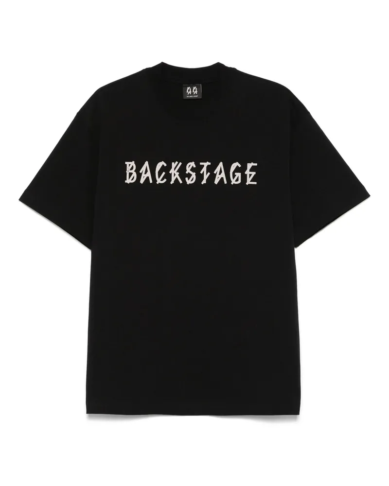 44 LABEL GROUP Logo-print T-shirt Black