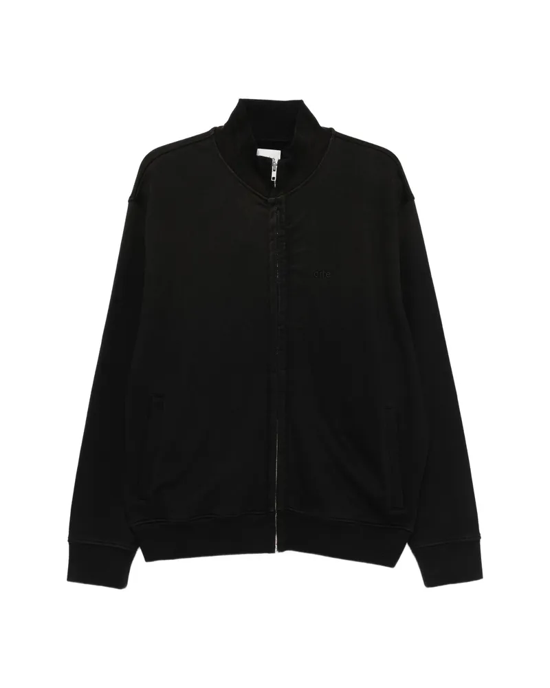 Arte Antwerp Sunfade Zip-up Hoodie Black
