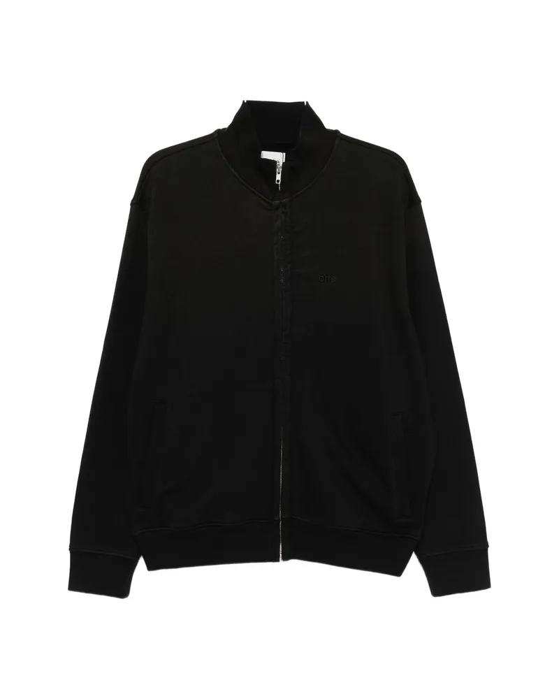 Arte Antwerp Sunfade Zip-up Hoodie Black
