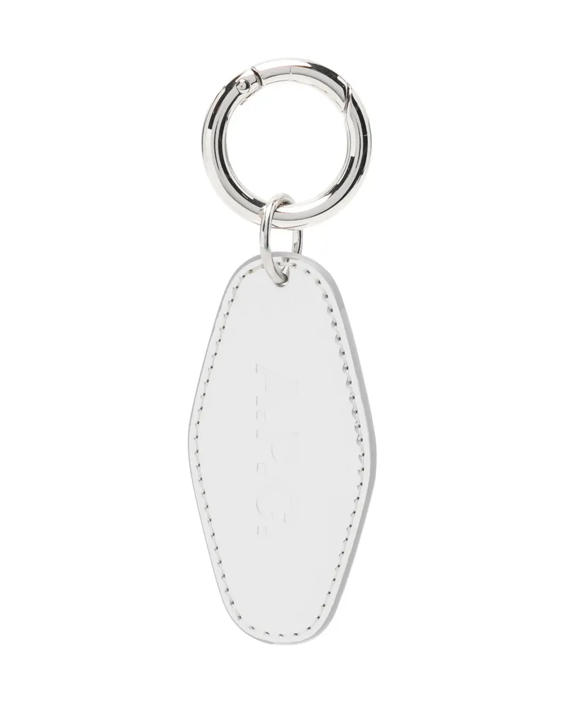 A.P.C. A. p.c. Logo-charm Keyring Silver