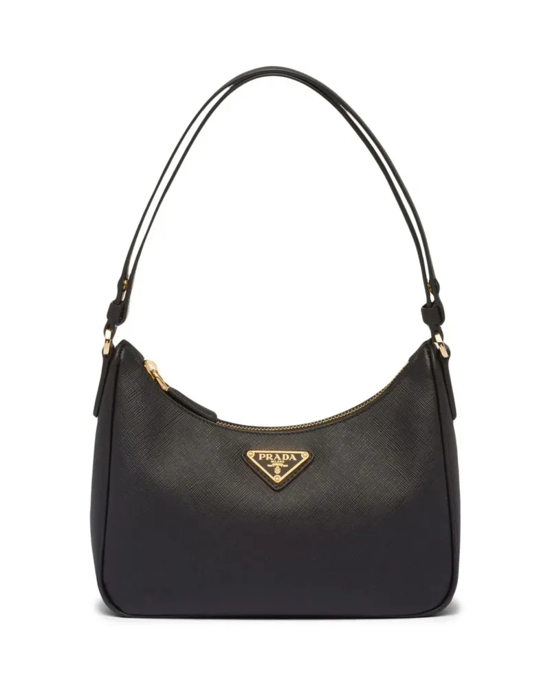 Prada Saffiano Leather Mini Bag Black