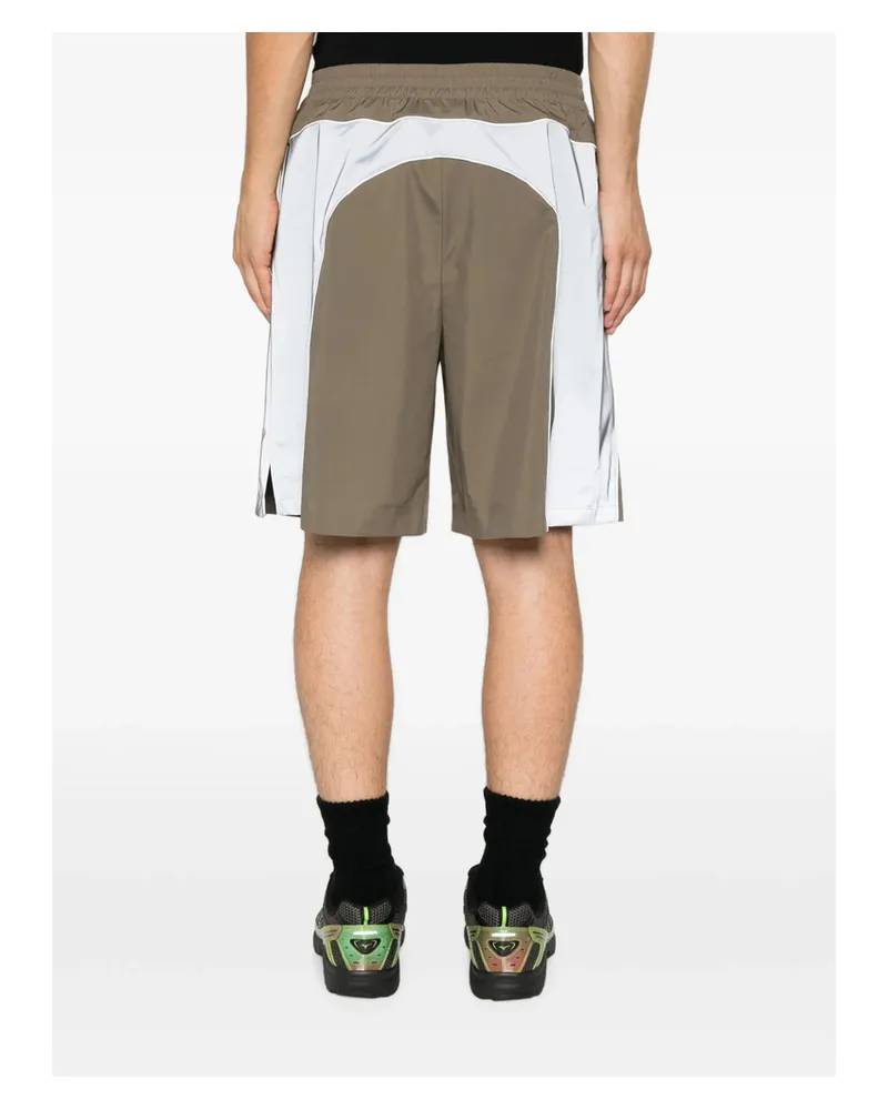 Balenciaga Techwear Tracksuit Shorts Brown