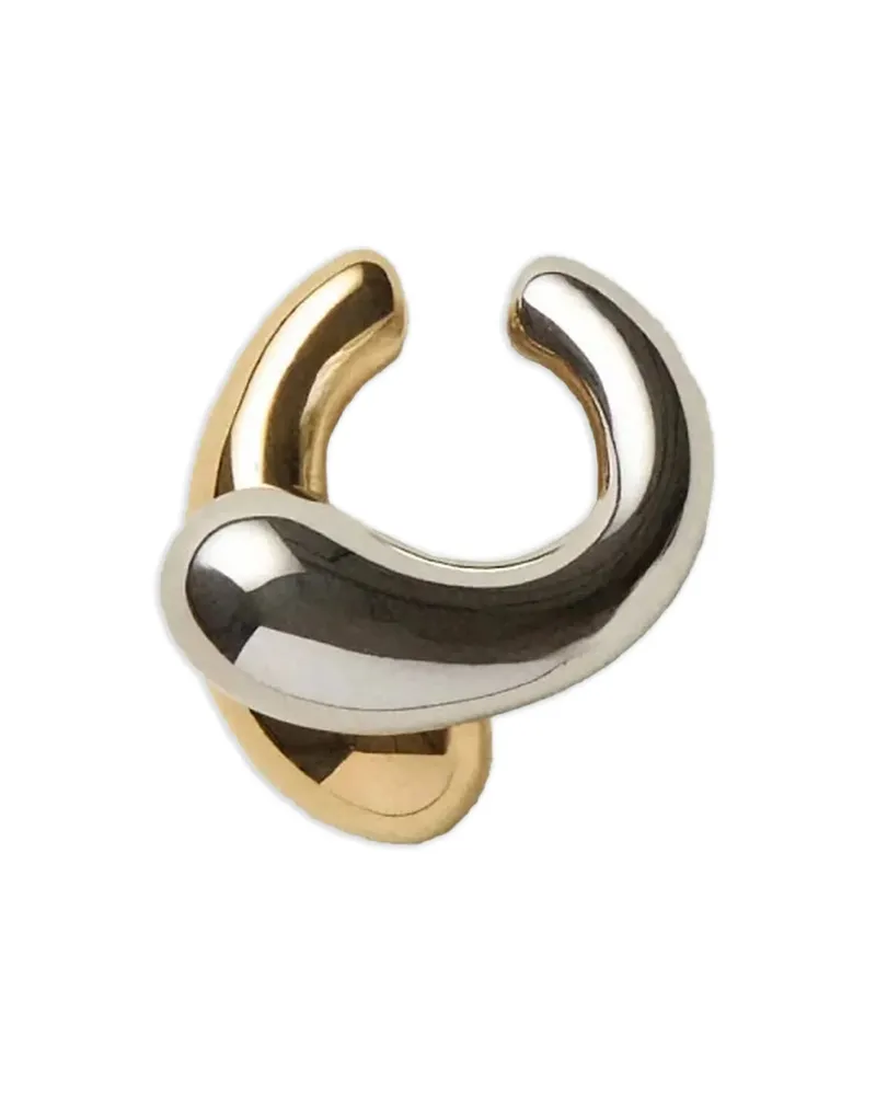 PANCONESI Blow Up Helix Ear Cuff Silver