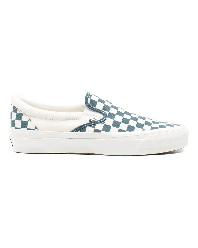 Vans Checkerboard Slip-on Sneakers White