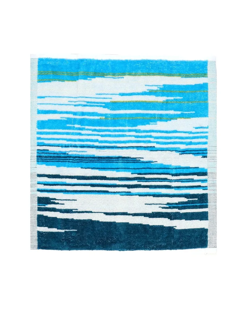 Missoni Home Striped Cotton Towel Set (30cm X 30cm Neutrals