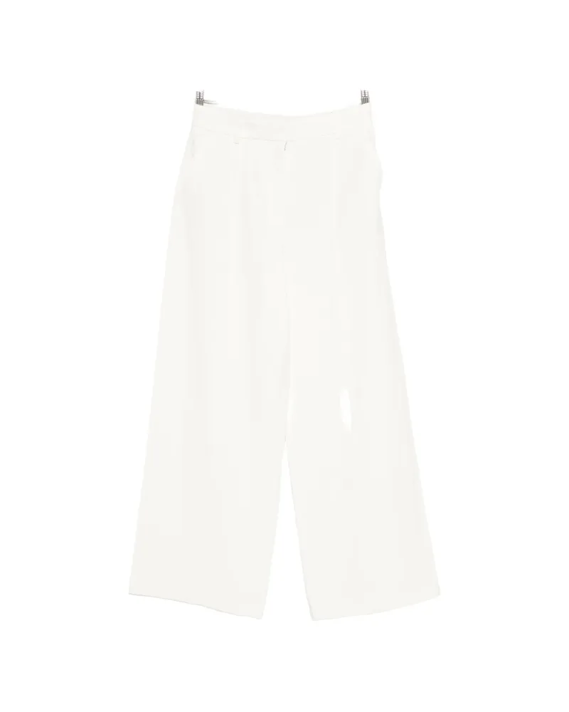 Calvin Klein Wide-leg Trousers Neutrals