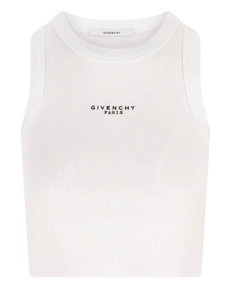 Givenchy Logo Tank Top White