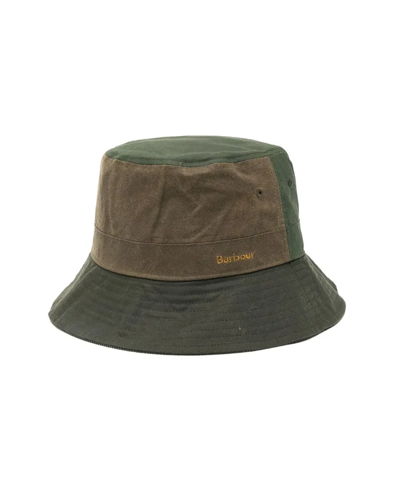 Barbour Two-tone Bucket Hat Green
