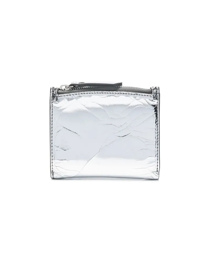 Maison Margiela Broken Mirror Bi-fold Wallet Silver