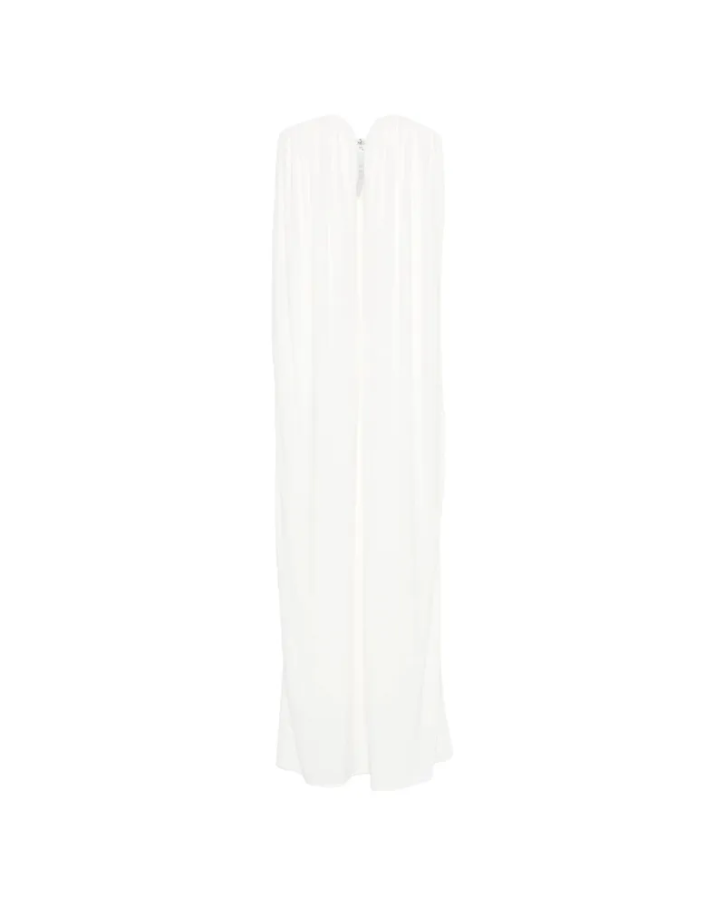 Stella McCartney Forever Stella Gathered Maxi Dress White