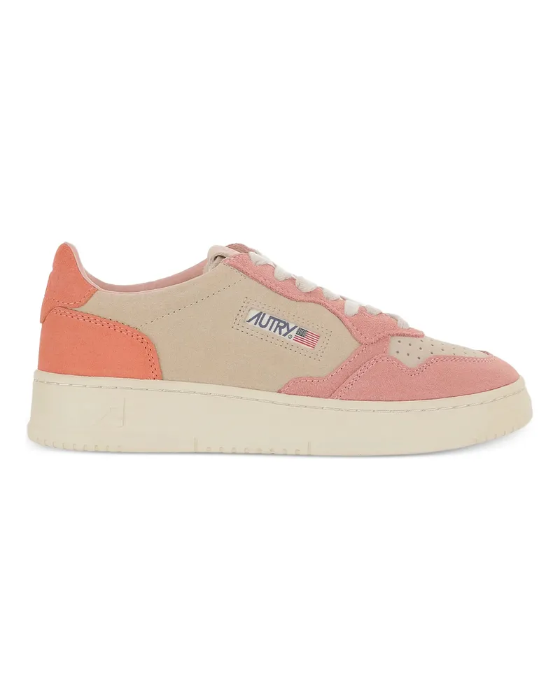 AUTRY Medalist Low Tri-colour Sneakers Neutrals