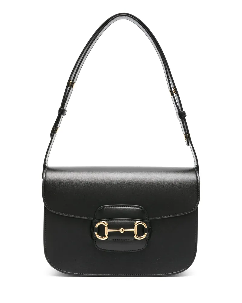 Gucci 1955 Horsebit Shoulder Bag Black