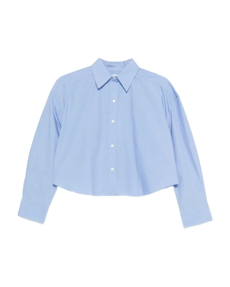 Calvin Klein Buttoned Top Blue