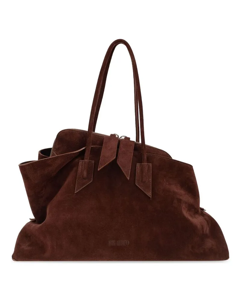 ATTICO Medium La Passeggiata Tote Bag Brown