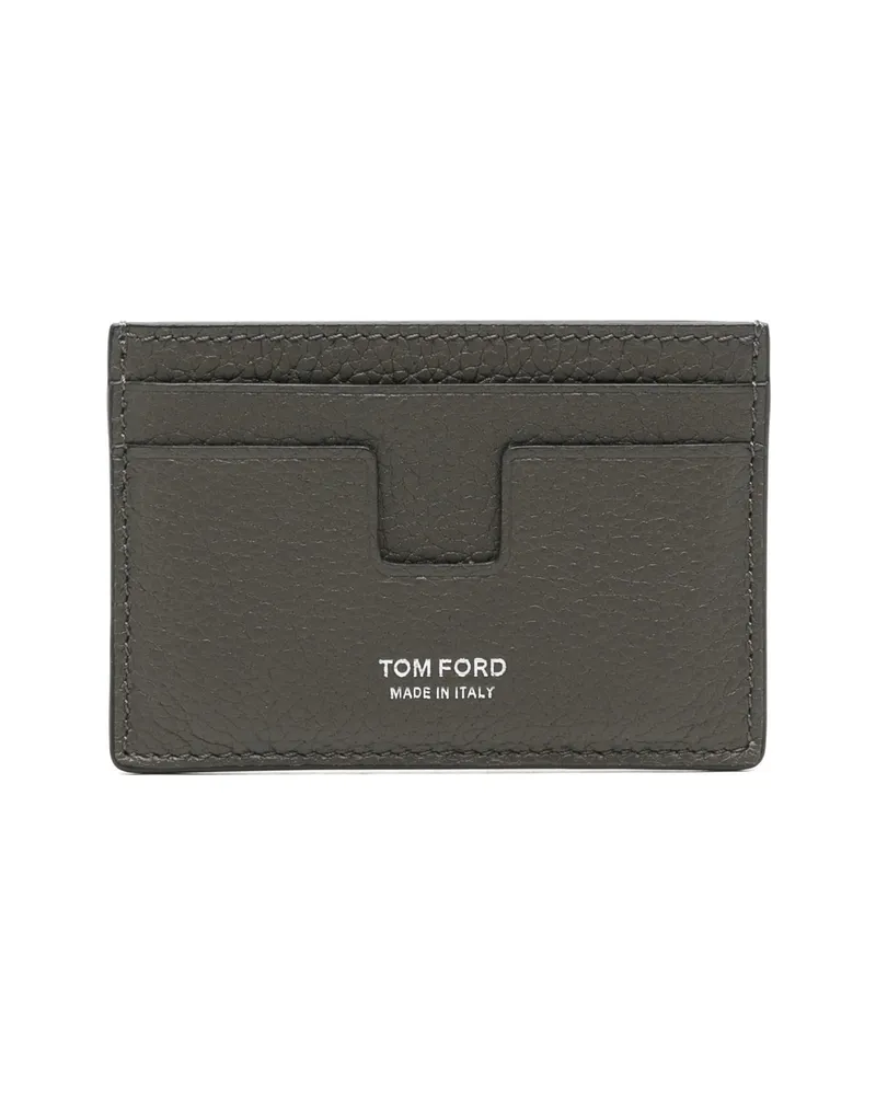 Tom Ford Leather Wallet Grey