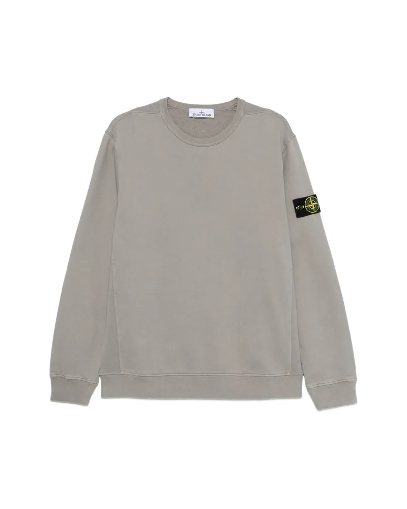 Stone Island Logo-patch Sweatshirt Grey