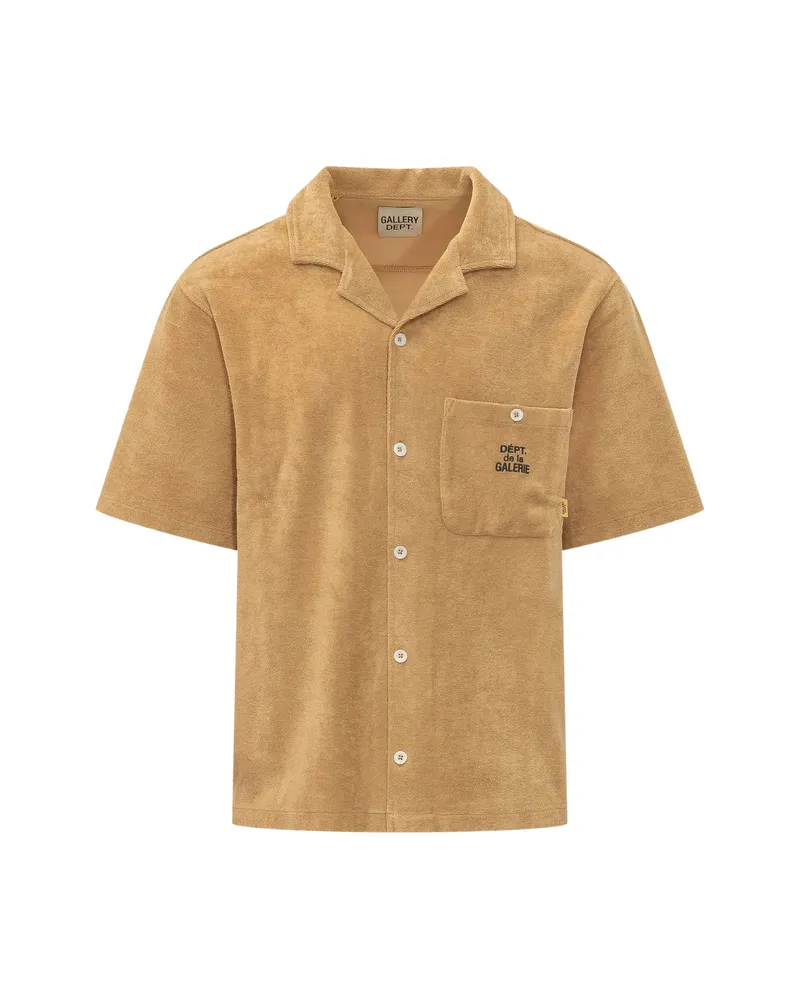 GALLERY DEPT. French Parker Terry-cloth Shirt Neutrals