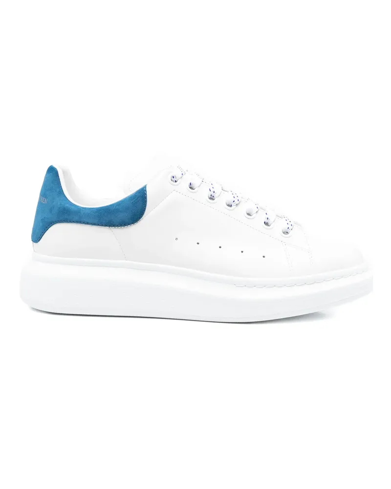 Alexander McQueen Oversized Leather Sneakers White