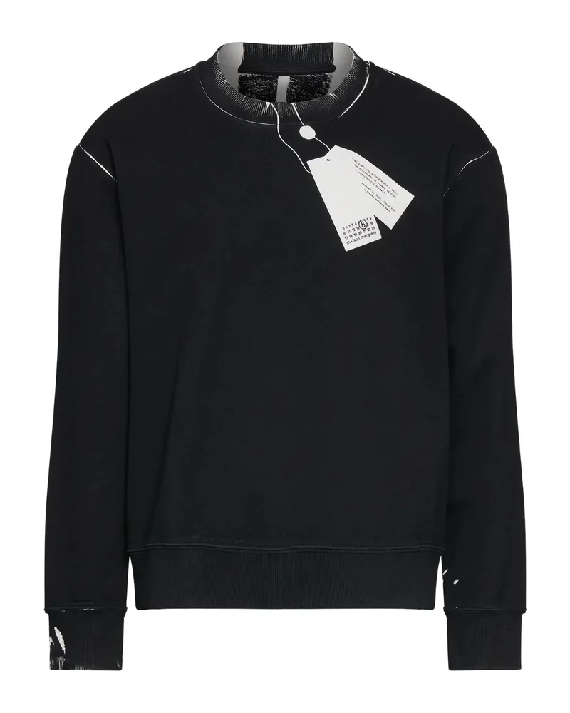 Maison Margiela Cotton Sweatshirt Black