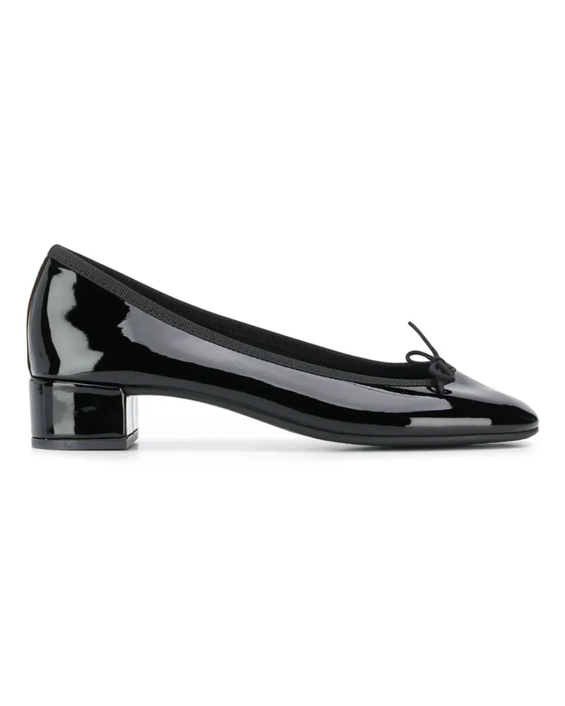 Repetto Block Heel Ballerinas Black