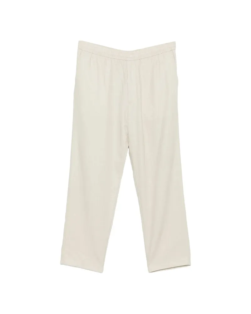 Calvin Klein Elasticated-waistband Trousers Neutrals