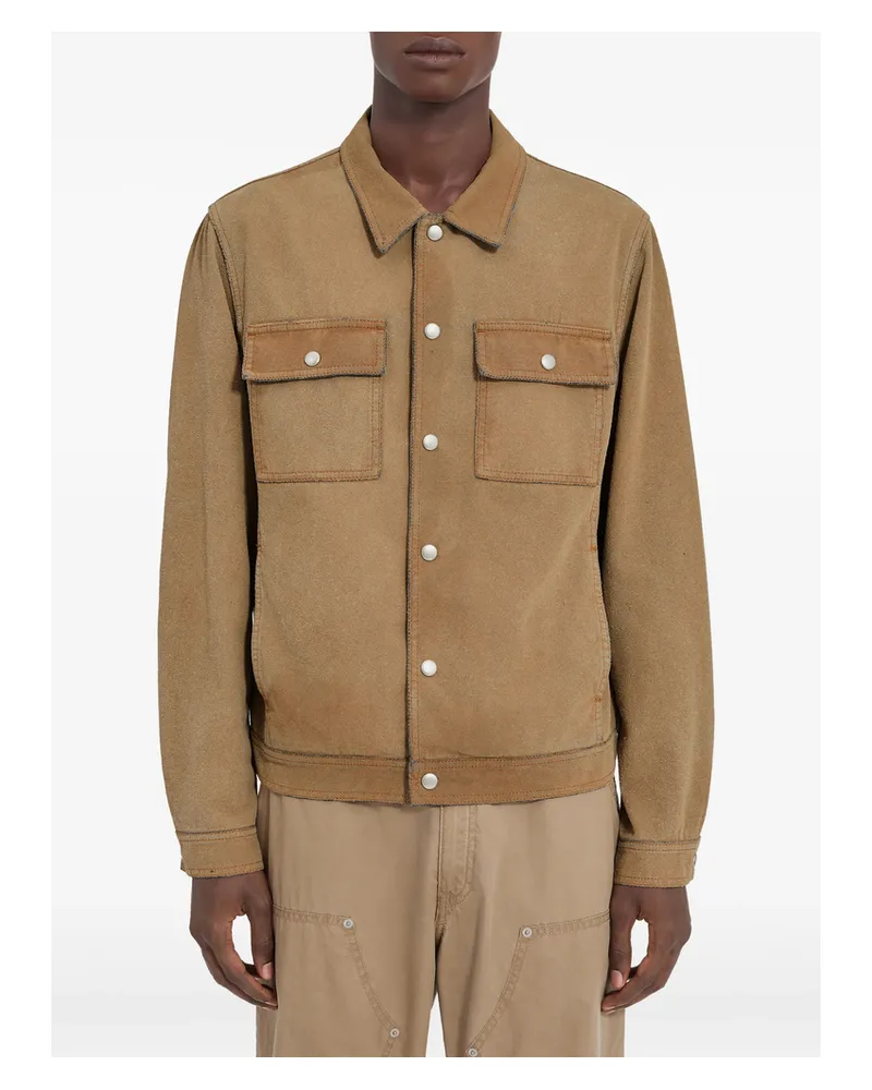 Maison Margiela Denim Trucker Jacket Neutrals
