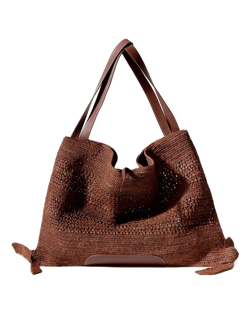 HEREU Cador Tote Bag Brown