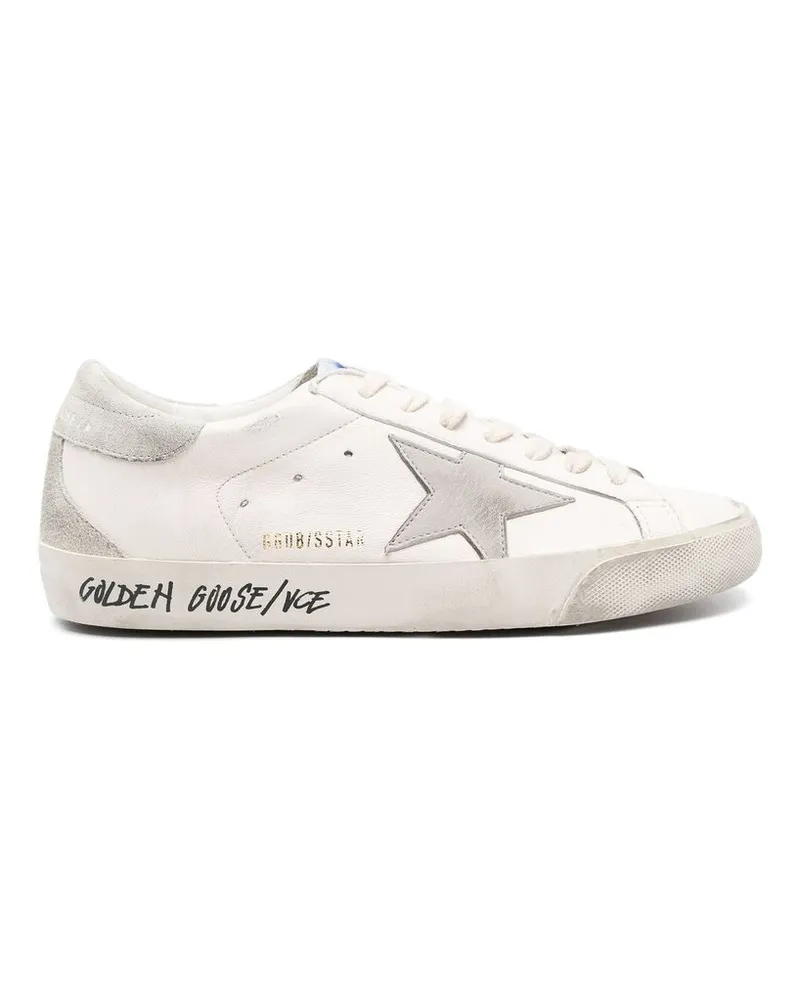 Golden Goose Super-Star Lace-up Sneakers White