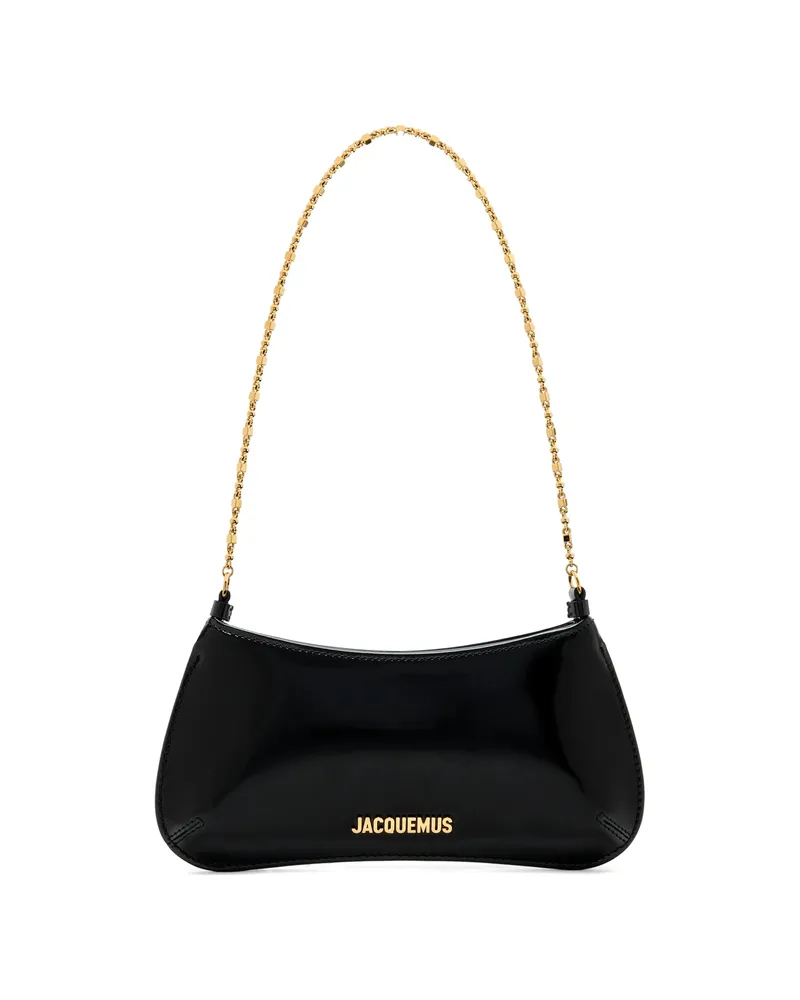 Jacquemus Chain Shoulder Bag Black