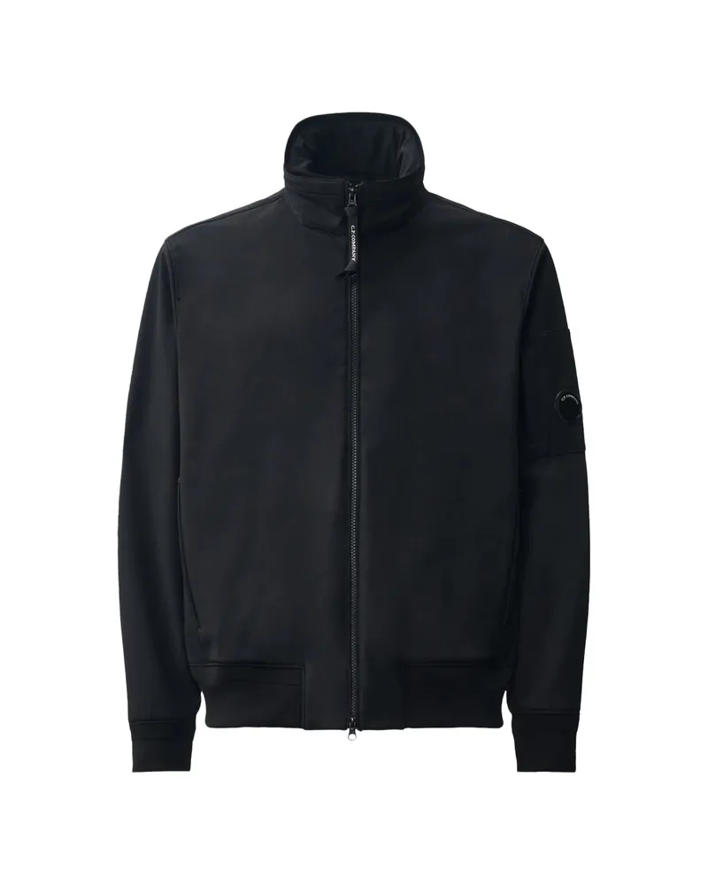 C.P. Company C. p. Company Lens-detail Zip-up Jacket Black