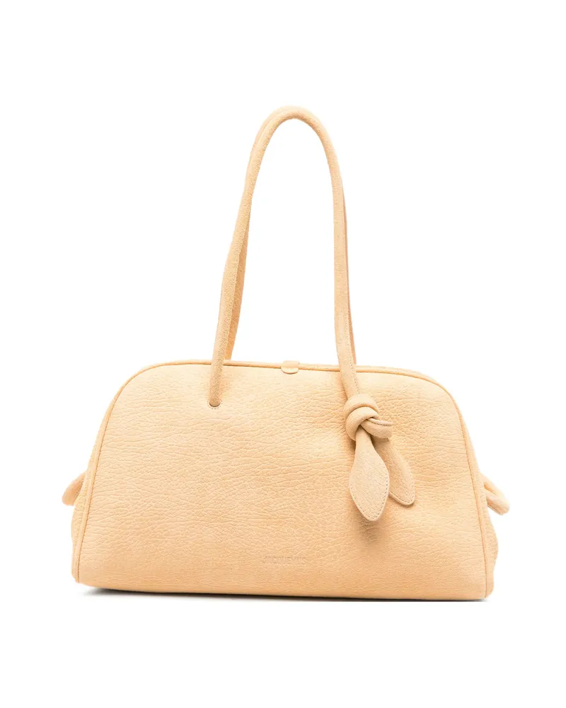 Jacquemus Le Turismo Knotted-handle Tote Bag Yellow