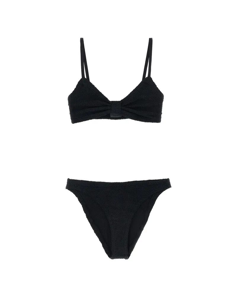 Hunza G HUNZA G ALICIA BIKINI SET BLACK Black