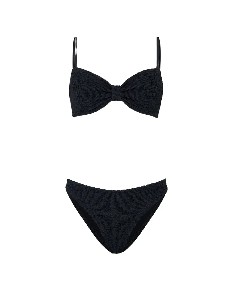 Hunza G HUNZA G ALICIA BIKINI SET BLACK Black